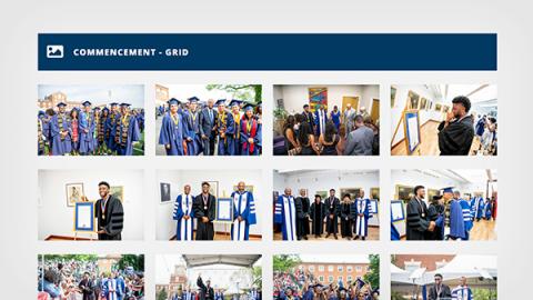Example image of the Photoshelter Feed Grid widget.